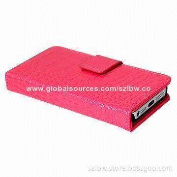 Book Style with Alligator Pattern Leather Case for iPhone 6, 4.7-inch, Lightweight